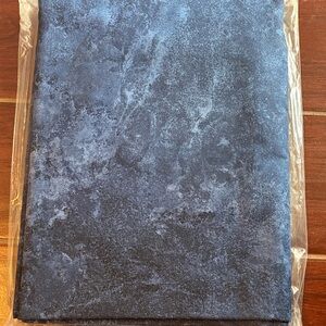 Stonehenge navy backing Blue Textured Fabric